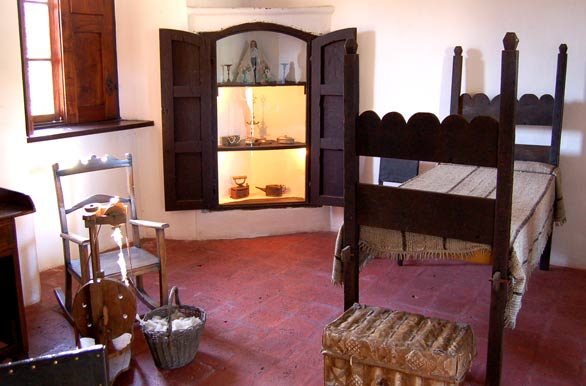 Room at the Jesuit <i>estancia</i>