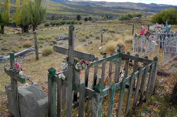 Mapuche cemetery