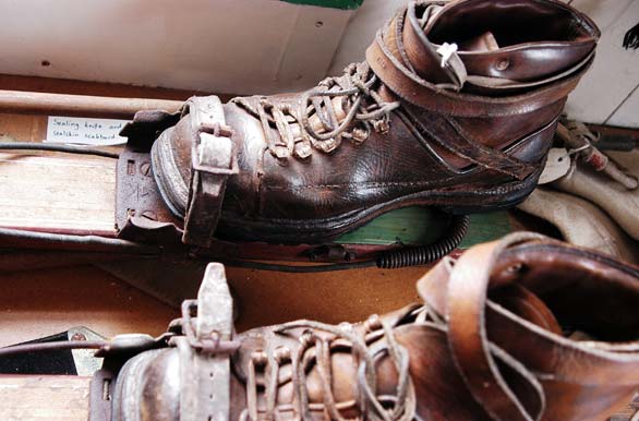 Special footwear - Port Lockroy Museum