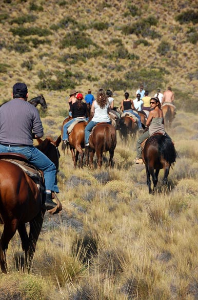 Fortín Chacabuco horseback ride