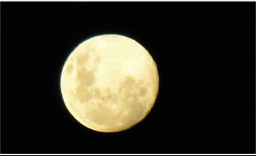 Hoy, luna llena: ¿Te imaginás estar ahora en Cataratas?