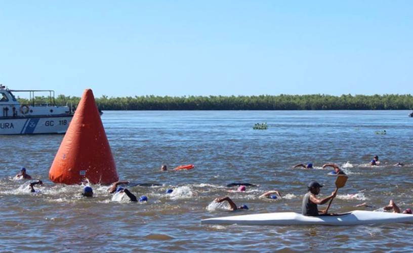Natació en el Triatlón de La Paz