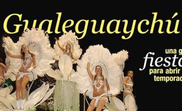 Gualeguaychú inaugurará la temporada turística con una gran fiesta