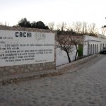 Entrada al poblado Calchaqu�