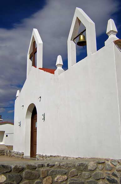 Church in De la Flecha Ravine
