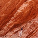 En el interior de la Garganta del Diablo