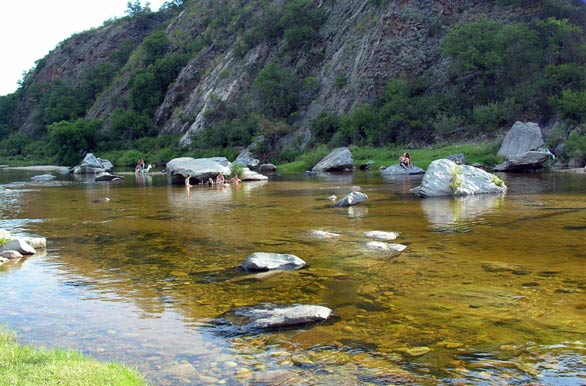 Punilla's crystal-clear waters