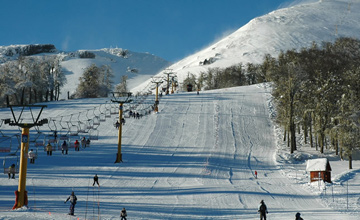 Cerro Chapelco (en invierno)