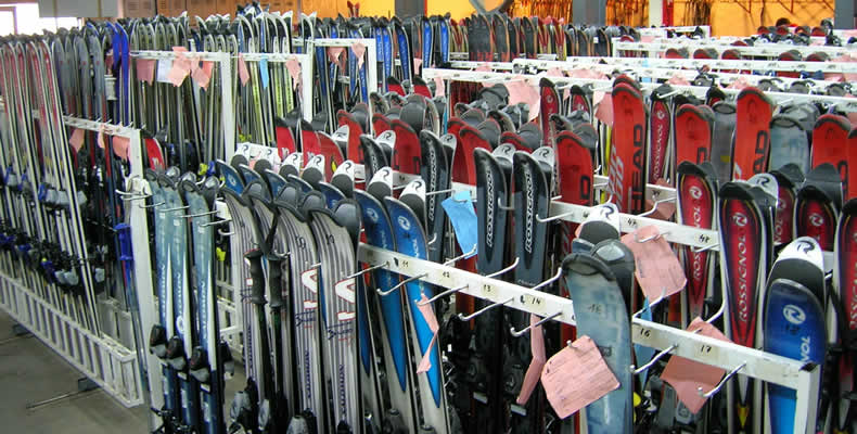 Alugel de equipamento de esqui em Chapelco