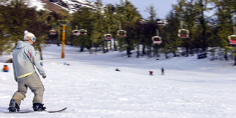Snowboard em Chapelco