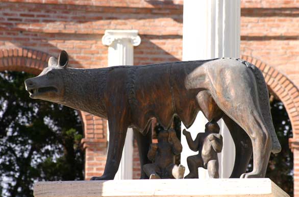 She-wolf, Romulus and Remus