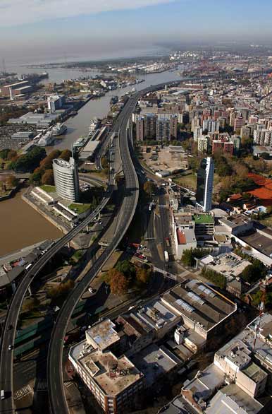 Buenos Aires La Plata highway area