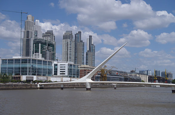 Puente de la Mujer, Puerto Madero