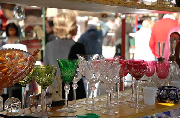 Cristales en la Feria de San Telmo