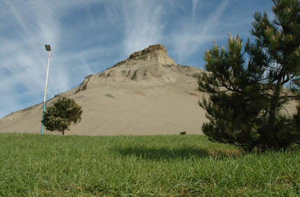Vista del cerro Chenque
