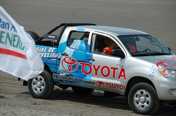World champioship official vehicle