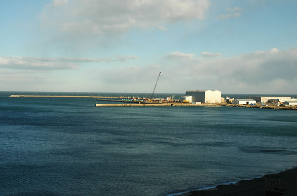 Vista del puerto