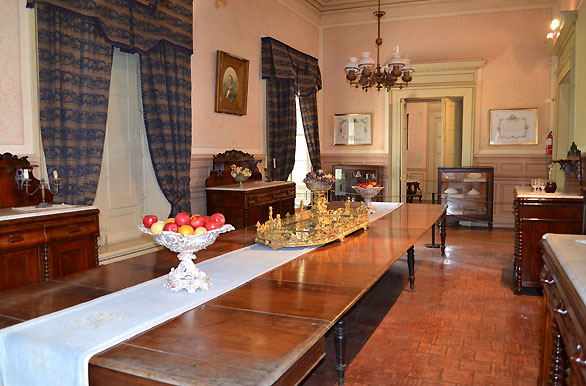 Dining-room at San José Palace
