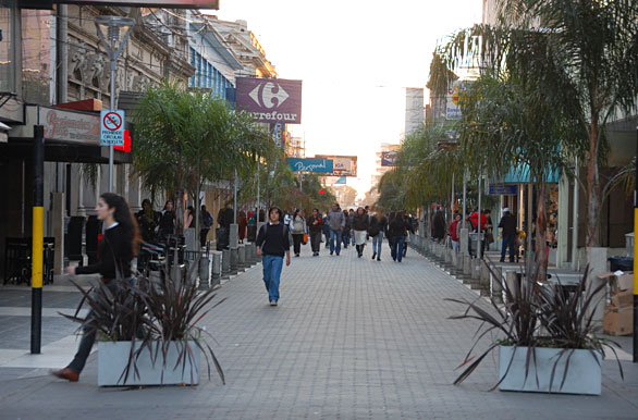 Image of the pedestrian street