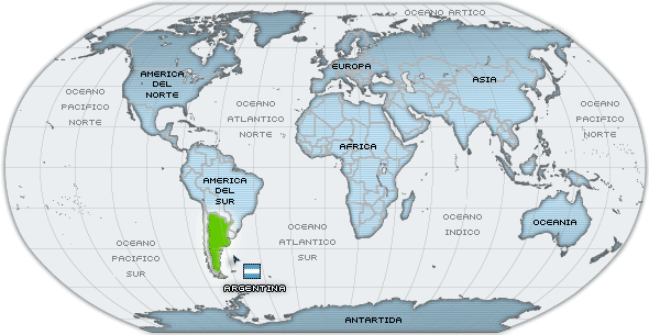 Ubicación en el Mundo