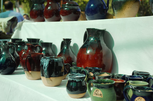 Handicrafts made at El Bolsón