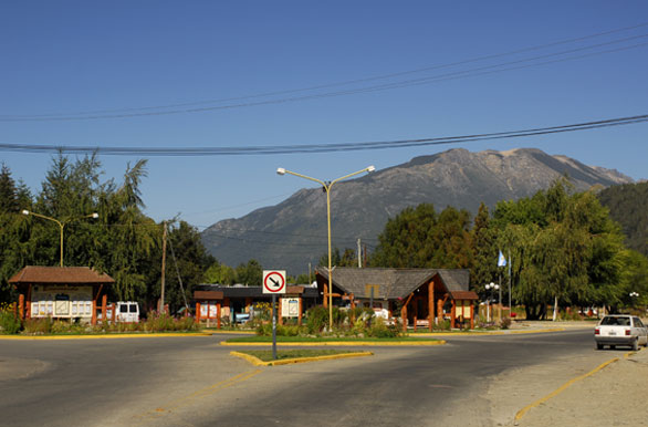 A view of Villa Lago Puelo