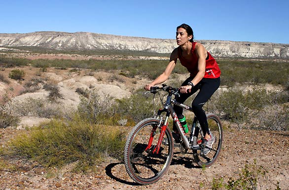 Mountainbiking at Paso Cordoba