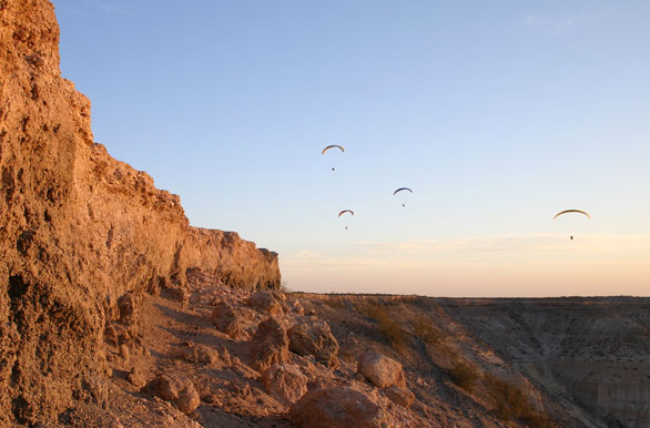 Paragliding at Paso Córdoba