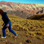 A s�lo 24,5 km de Humahuaca, El Hornocal