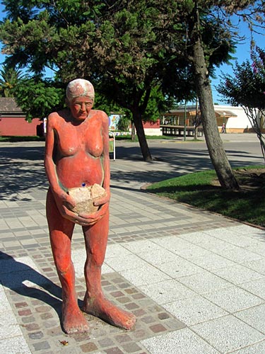 Local artist sculpture