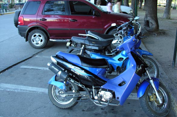The most popular, motorbikes