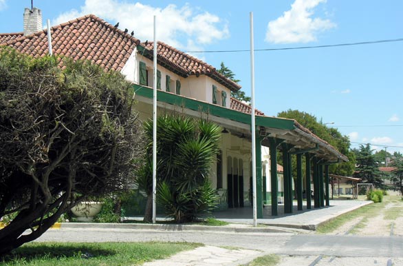 Estación del ferrocarril (hoy Secretaría de Turismo)