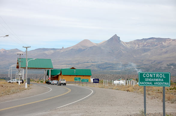 Paso fronterizo a Chile