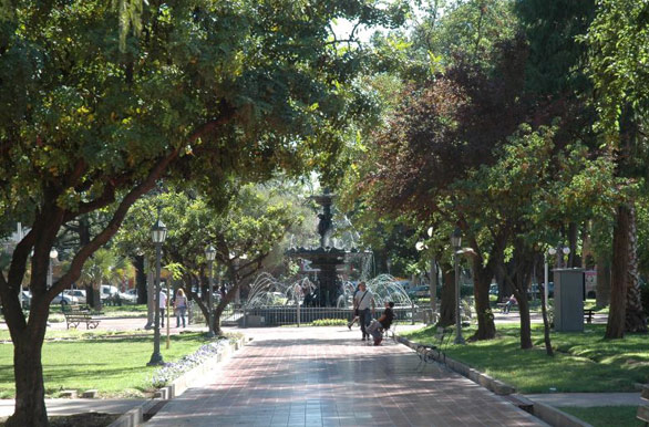 Plaza principal de Maipú