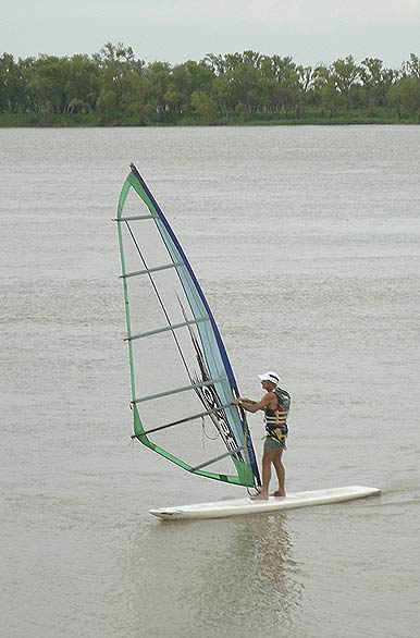 Windsurf en el Río Paraná