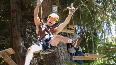 Altik Aerial Park: adventure among the trees in Colonia Suiza