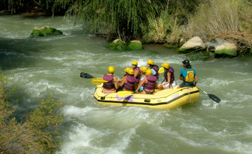 Rafting the Atuel Rive