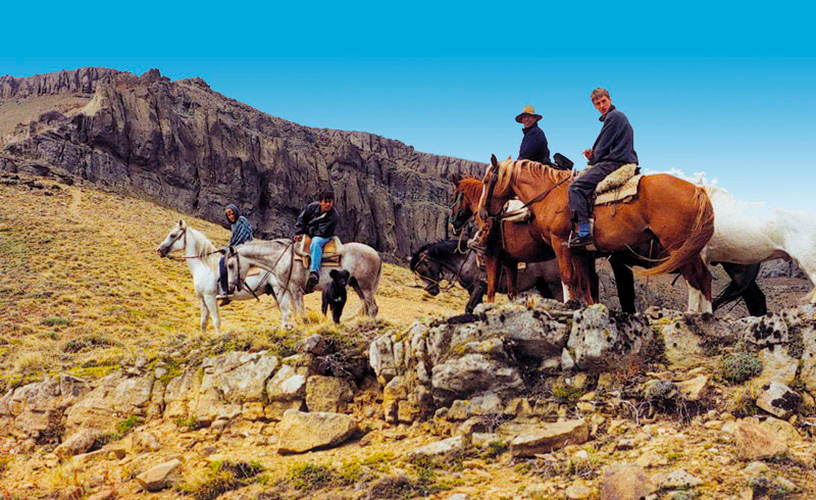 Las distintas tonalidades de las rocas