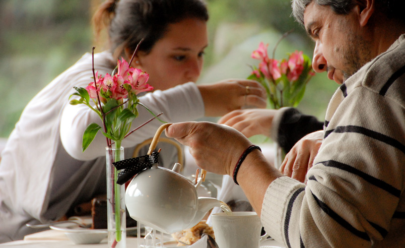 Un exquisito té servido a la europea
