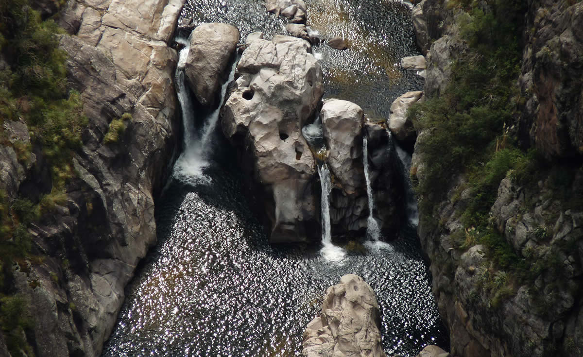 Cinco Chorros Waterfall