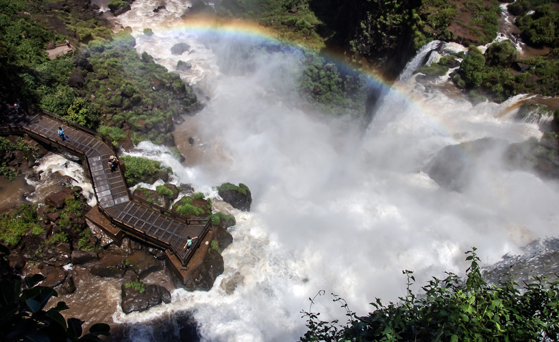 Iguazu Falls from the lower circuit