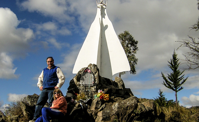 An image of the Virgencita del Valle