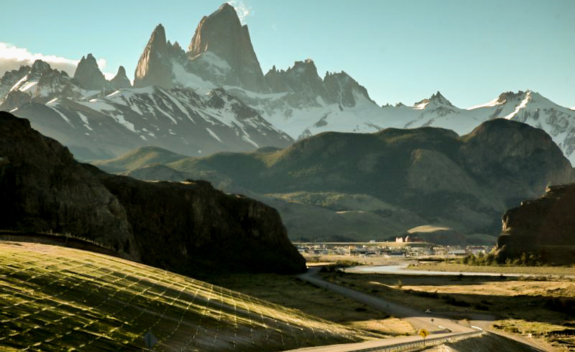 Místico cerro de la Patagonia
