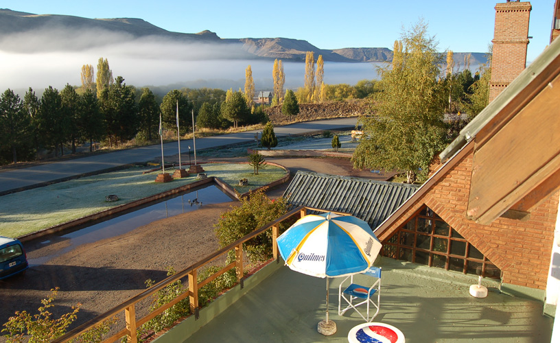 The river from the hotel