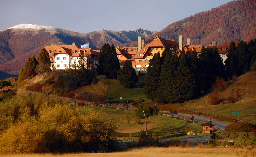 The emblematic hotel in Bariloche