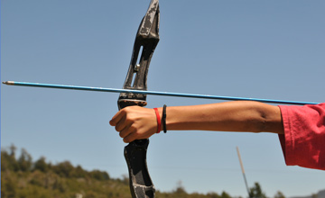 Archery in Mar de las Pampas 