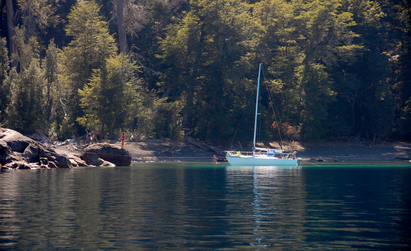 Different from a sailing boat