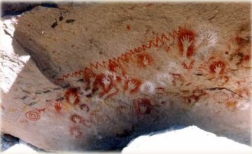 Pinturas rupestres en la Cueva de las Manos
