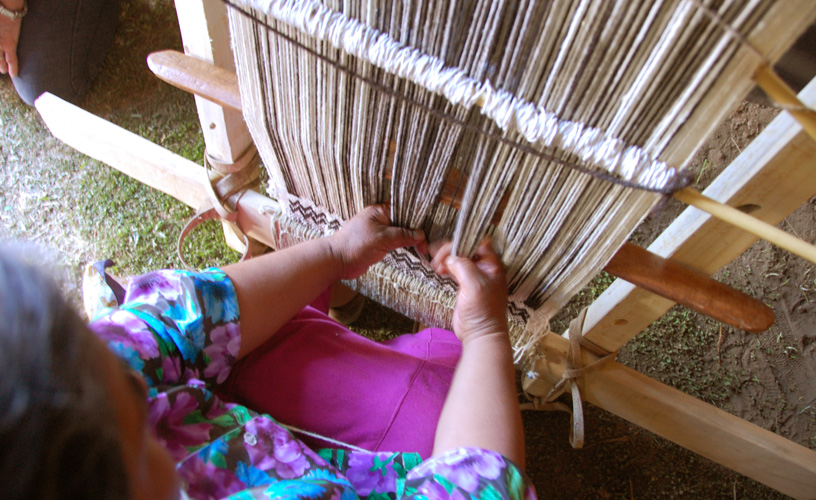 Loom knitting items 