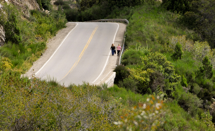 We chose a stretch near Lake Lácar
